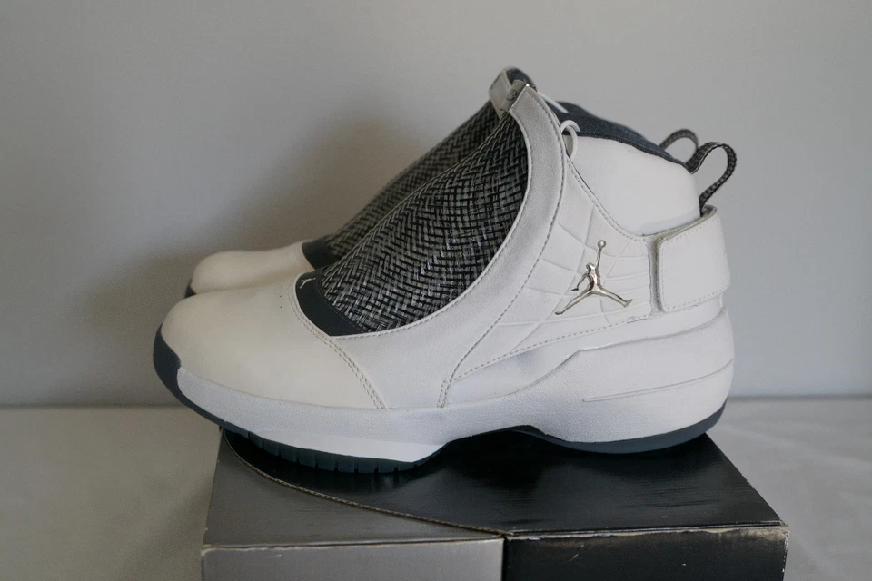 Nuevo Air Jordan 19 XIX "Flint" Gris OG 2004 talla 9 Foto 2 de 4