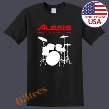 Alesis Drums Men's Black Size S to 5XL