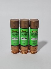 Lot Of 3 Bussmann FRN-R-60 Time Delay Fuse, 250V, RK5 fuse