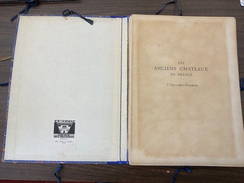 Anciens Chateaux de France Series 2 Oversize Folio 1921 - Picture 3 of 7