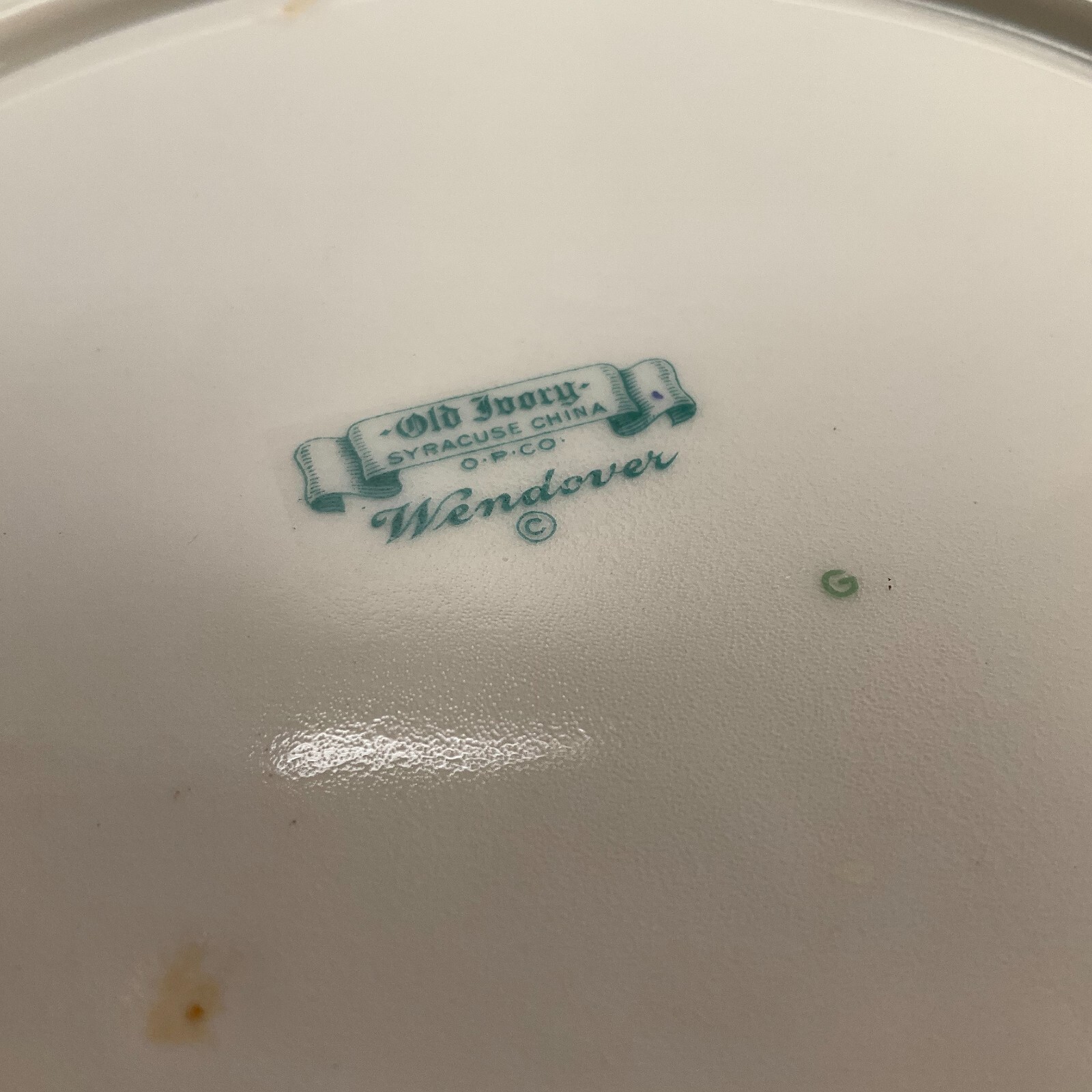 Syracuse China Old Ivory Wendover Dinner Plates Vintage - Set of 4