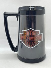 Vintage Harley-Davidson Motorcycles Plastic Mug - Eagle Brand Made In USA