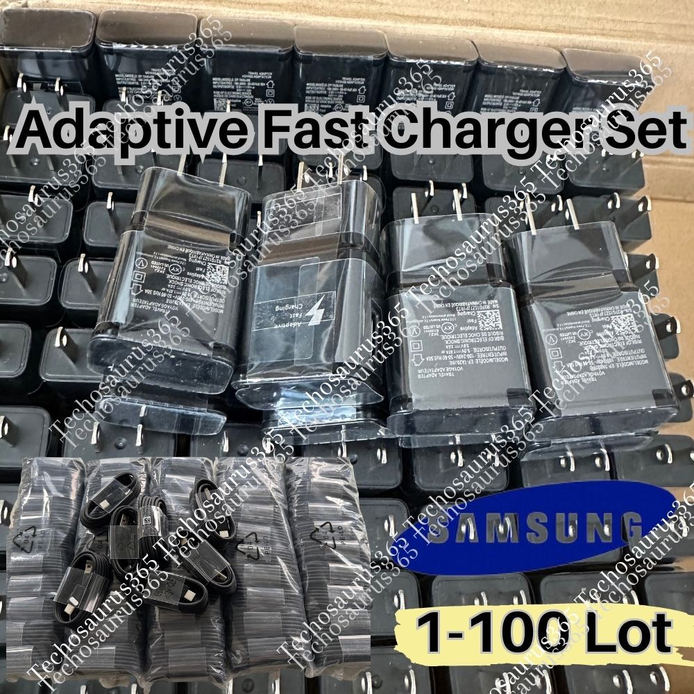 Fast Wall Charger Type-C Cable For Samsung Galaxy S10 Note10 S8 S9Plus Wholesale