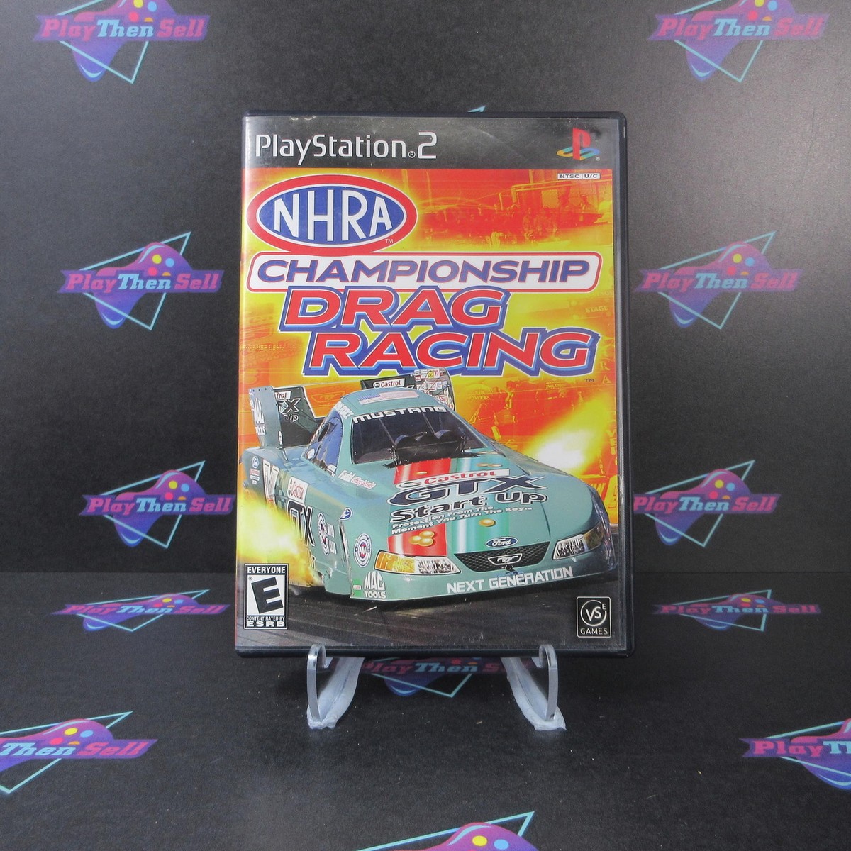 NHRA Championship Drag Racing PS2 PlayStation 2 - 1 Year Warranty