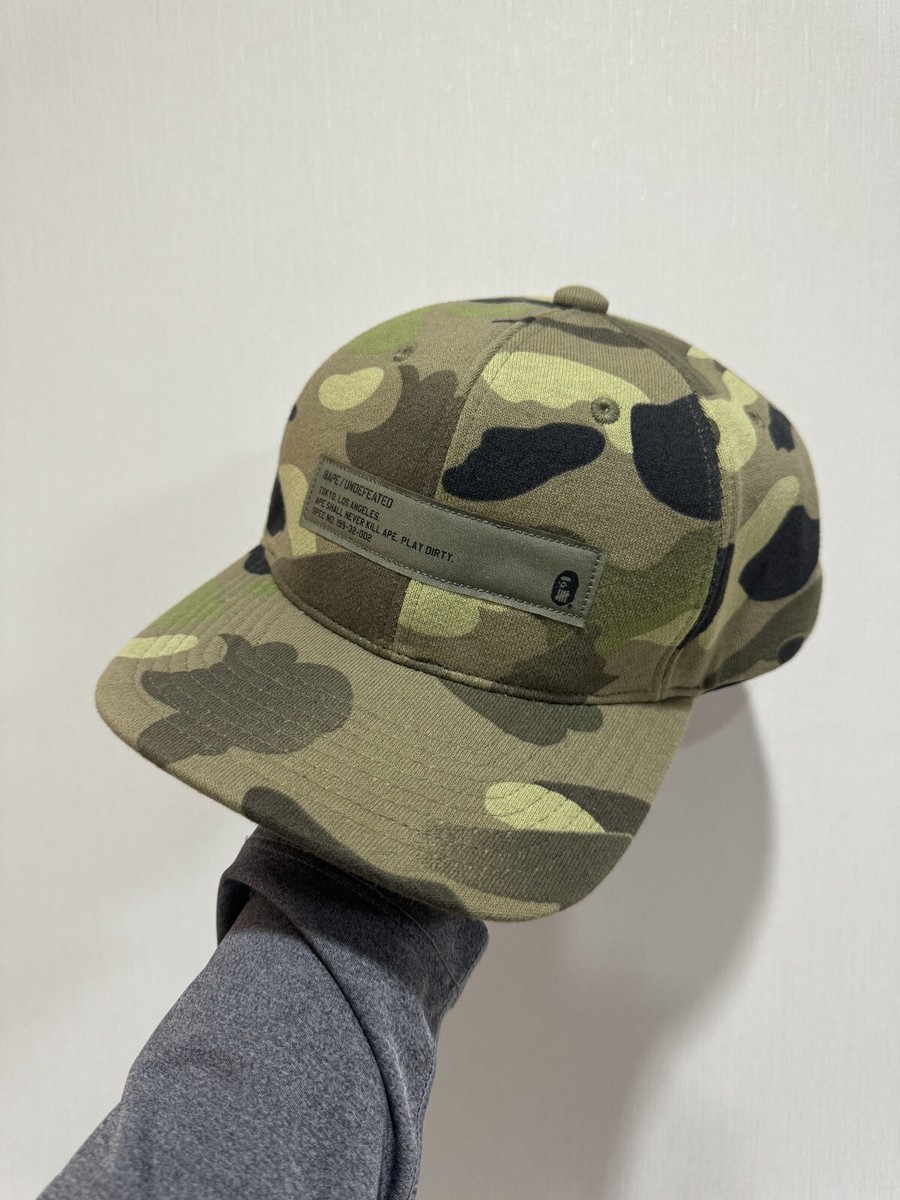 バケットハット　bape×undefeated 迷彩柄 BAPE 1ST CAMO BUCKET HAT – Undefeated