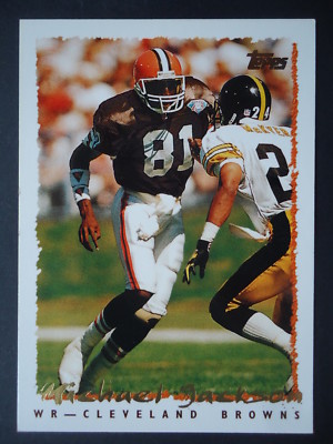 NFL 133 Michael Jackson Cleveland Browns topps 1995