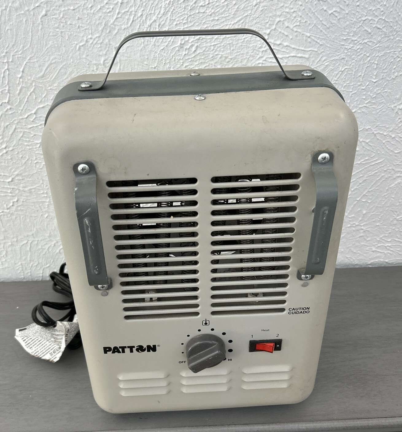Vintage Patton PUH680 Electric Portable Space Utility Heater 1500 Watt  Tested | eBay