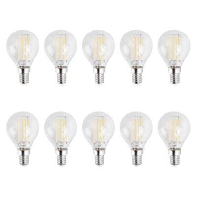 10x Golfball 4W LED E14 kleine Schraube G45 SES Glühlampe Birnen A+ Energie 