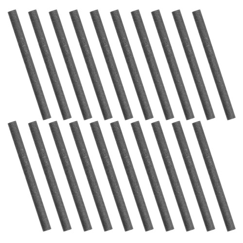 20 Pcs Graphitelektroden-Kohlenstoffstab Rührstäbe Aus Kohlefaserstange