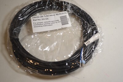 Connection Cable TX, 5m Connector M8, White, Ferrules P/N 111221