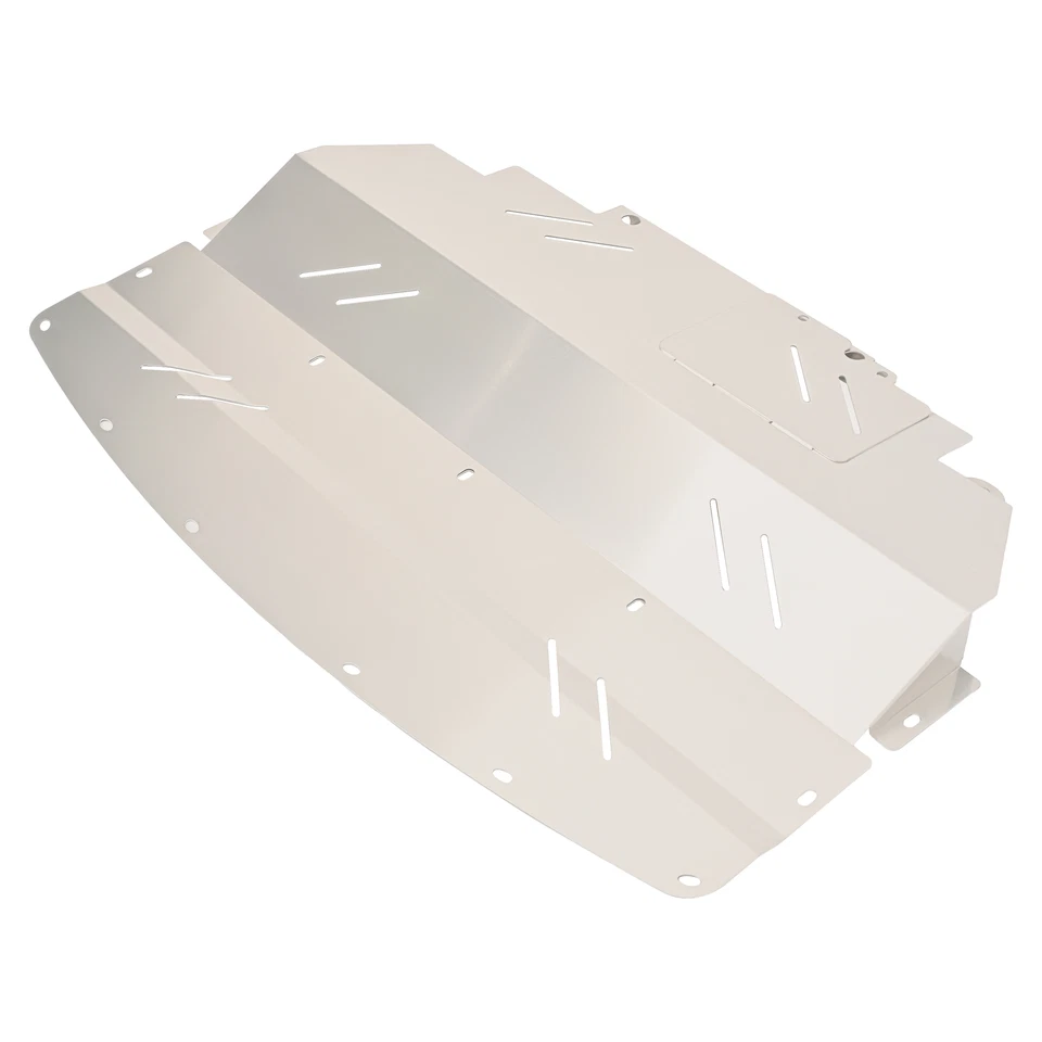 Protector contra salpicaduras bajo cubierta para motor de aluminio Infiniti Q50 Q60 2014-2023 tracción trasera Foto 4 de 4