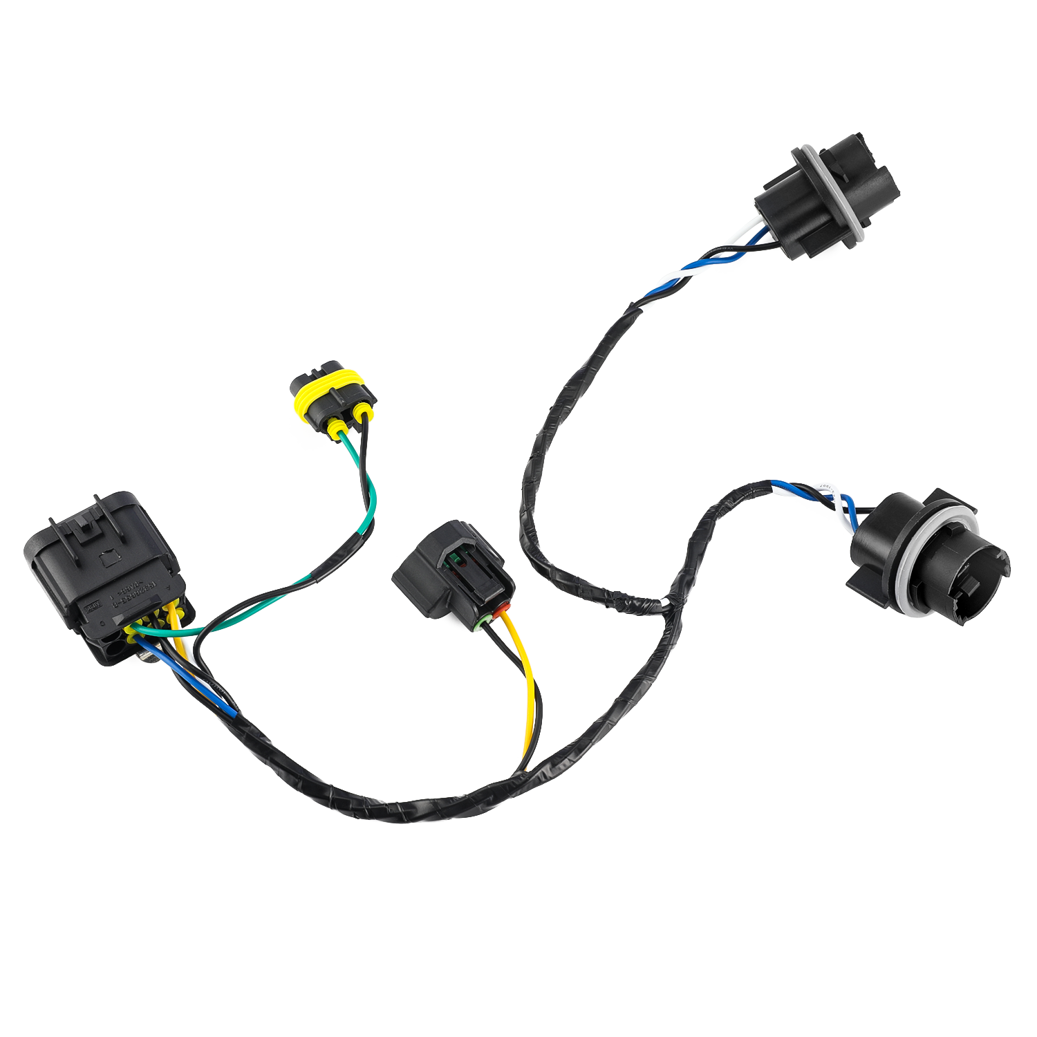 2X Headlight Wiring Harness For 0713 Chevrolet Silverado 2500 HD