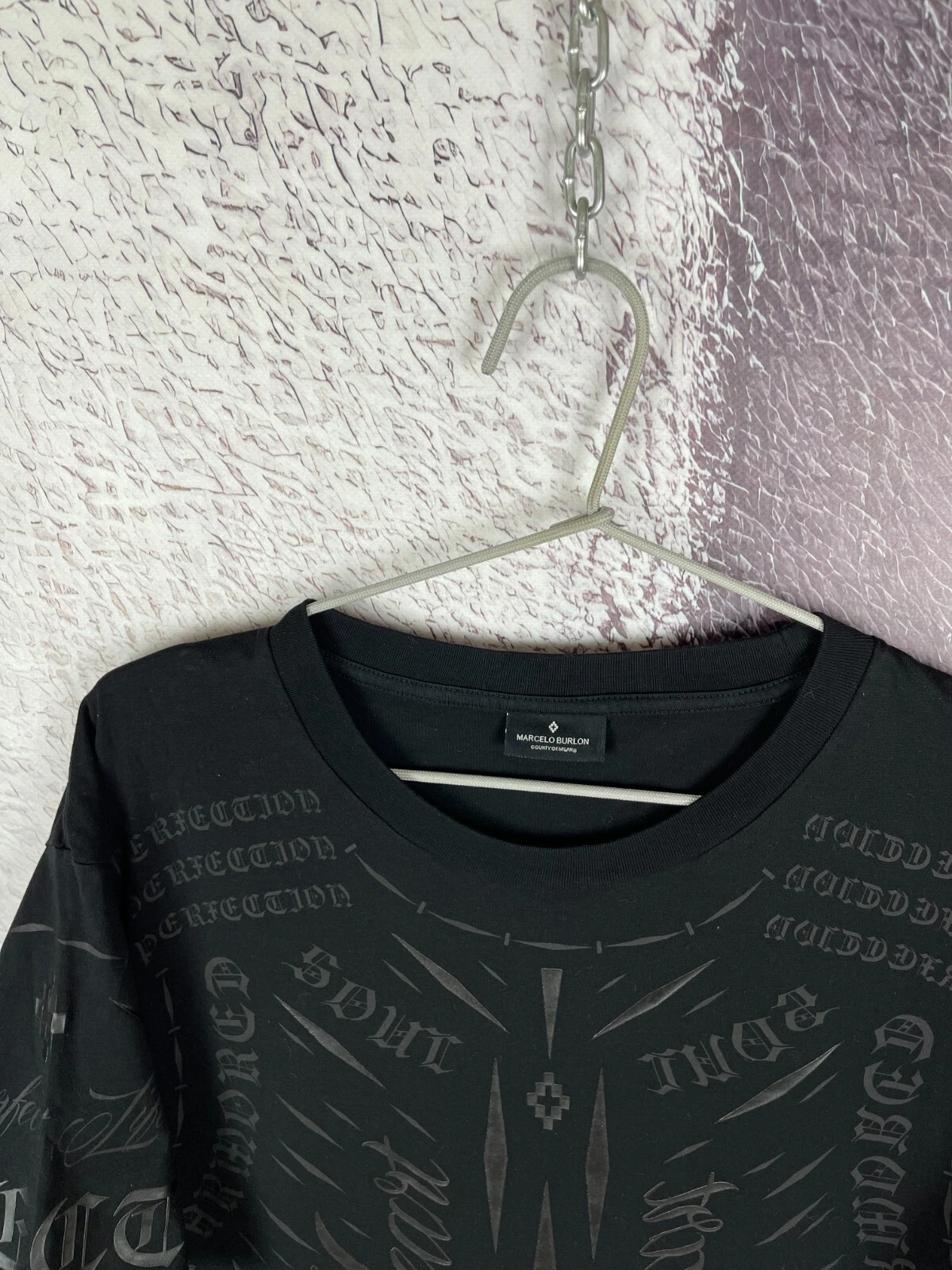 T shirt Marcelo Burlon perfection corazzata fleart tutte le stampe