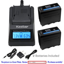 Kastar Battery LCD Charger for Sony NP-F970PRO CCD-TRV68 CCD-TRV71 CCD-TRV715