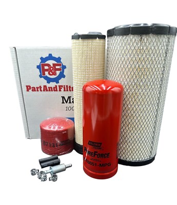 P&F Maint. Filter Kit for CAT 236B, 242B3, 259B3 Skid Steer Loader