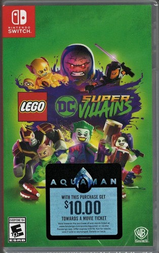 LEGO DC Super-Villains NSW (Brandneu Factory Sealed US Version) Nintendo Switch - Bild 1 von 2