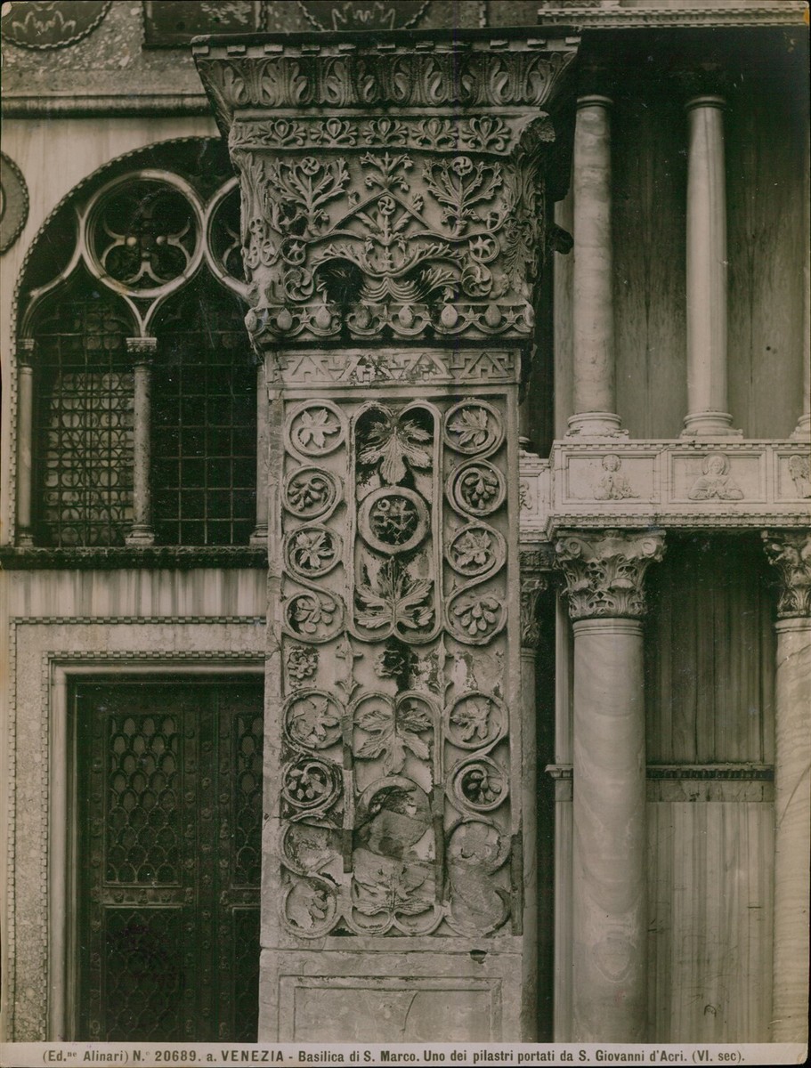 GA36 20s Original Photo BASILICA DI SAN MARCO Venice Italy Ornate