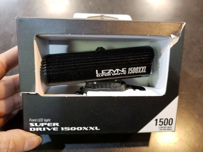 lezyne super drive 1500xxl front light