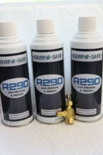 Enviro-Safe R-290 Refrigerant with Proseal & Dry 3 Cans & tap kit