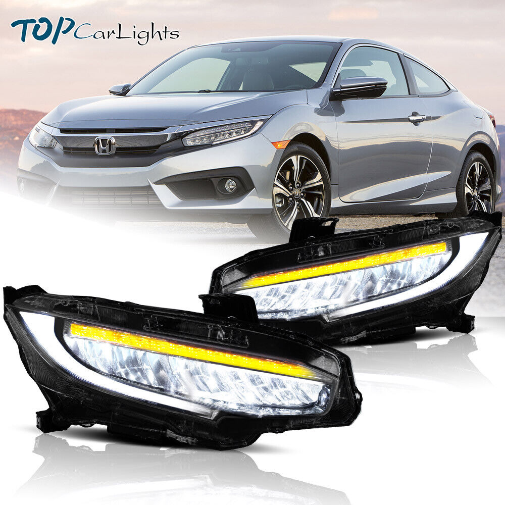 Headlamp and Fog Lamp Kit | HONDA CIVIC COUPE EX & LX 2016 Headlamp and Fog Lamp Kit | HONDA CIVIC COUPE EX & LX 2016