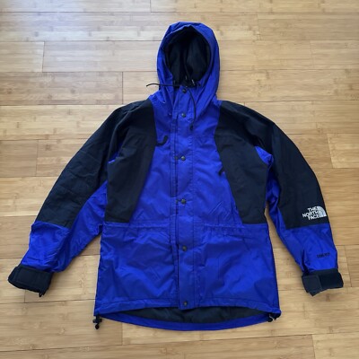 Vintage The North Face Mountain Light Jacket Parka Gore-Tex Blue Adult Medium