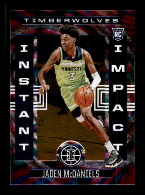 2020 Basketball 2020-21 Panini Illusions Jaden Mc Daniels