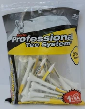 Pride Golf Tee EV23430 2.75 inch Golf Tees, White & Yellow. New