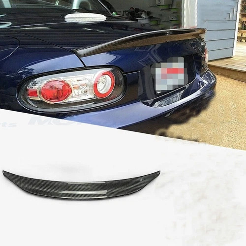Real Carbon Fiber Rear Trunk Spoiler Wing Lip For Mazda MX-5 Miata NC 2006-2015 - Bild 6 von 6