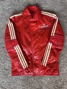De Colección Adidas M Chaqueta para hombre para mujer años 70 años 80 Rojo  Blanco Raya Street Wear de esquí | eBay
