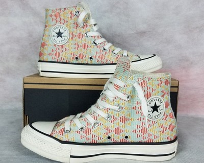 red blue yellow converse