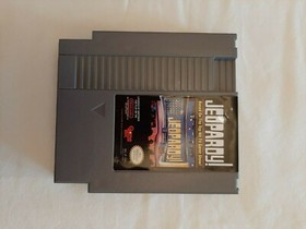 Nintendo NES Jeopardy, Wheel of Fortune. Lot of 2 Authentic 1985