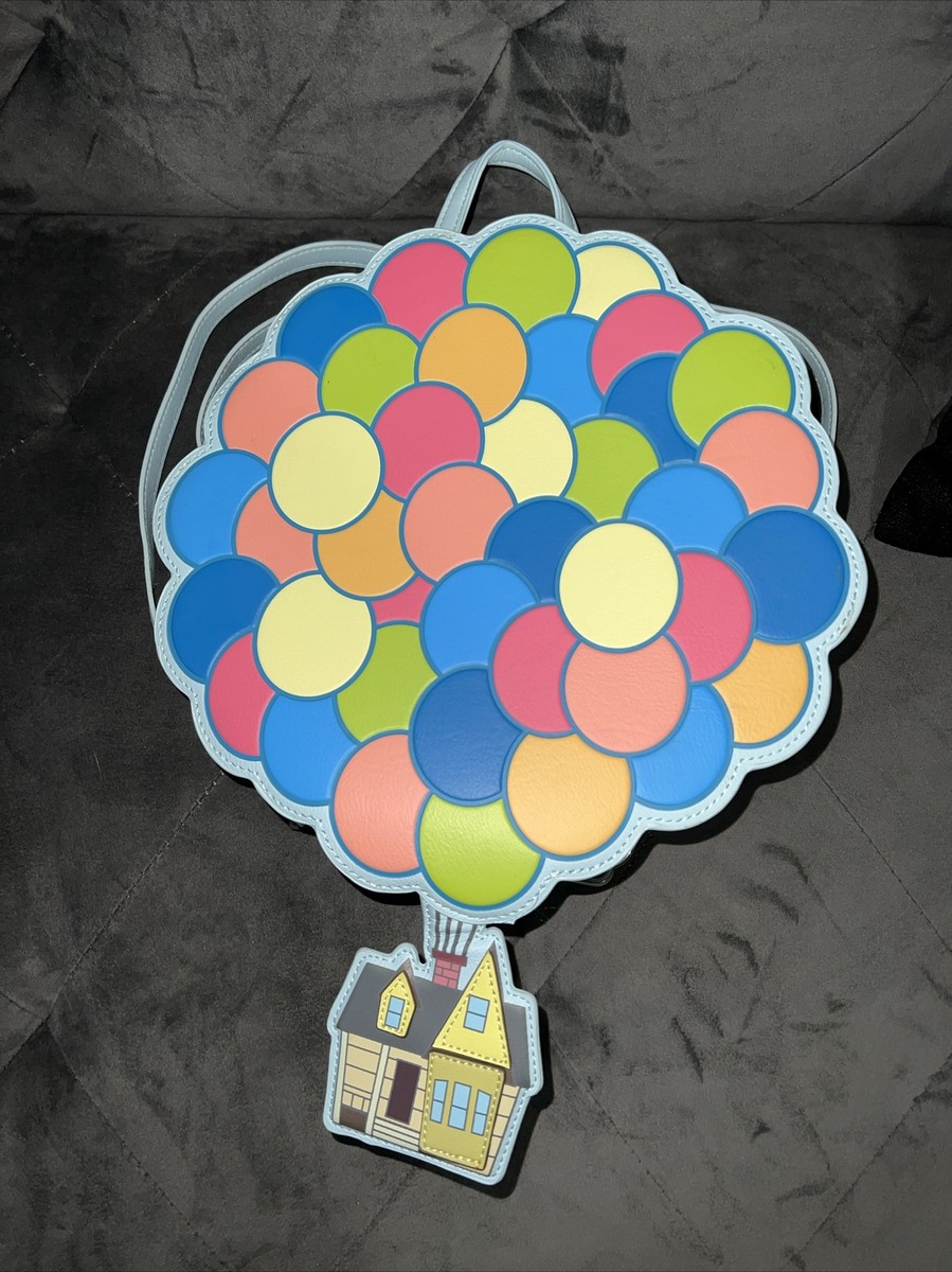 Disney Pixar Loungefly Up Balloon House Backpack Bag New | eBay display picture 1