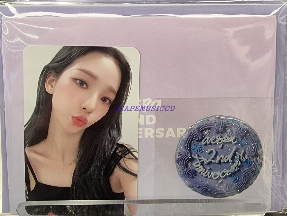 aespa 2nd Anniversary OFFICIAL MD GOODS Birthday Card aespa 2nd Anniversary OFFICIAL MD GOODS Birthday Card