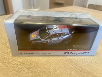 1:43 Ixo/Atlas Hyundai i20 Coupe WRC Tour de Corse 2017 Winner #5 in OVP