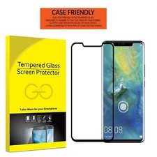 Hauwei Mate 20 Pro 5D Curved Edge CASE FRIENDLY Screen Protection Tempered Glass