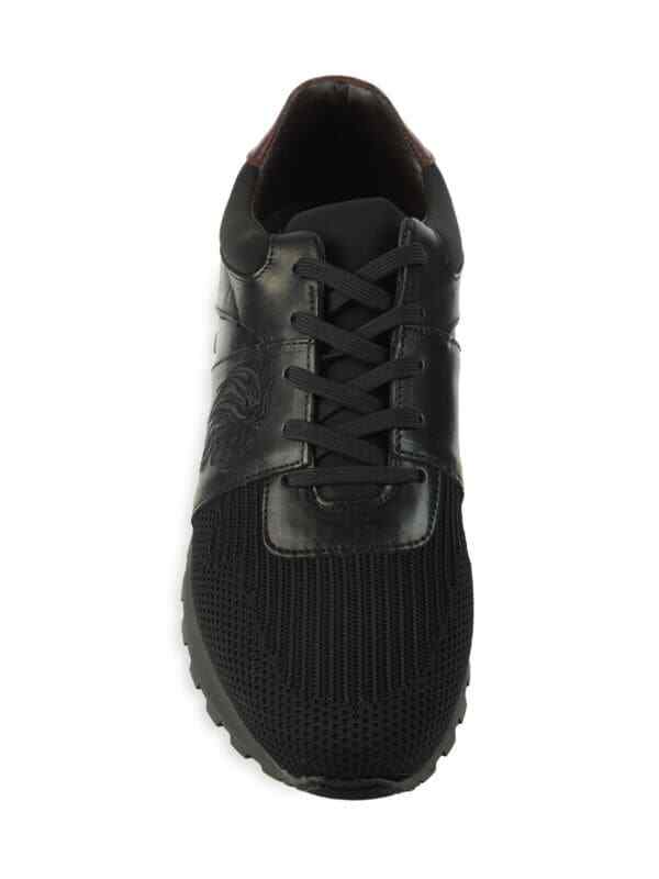 BRUNO MAGLI Lugo Leather & Mesh Trainers Size 9 | eBay display picture 2