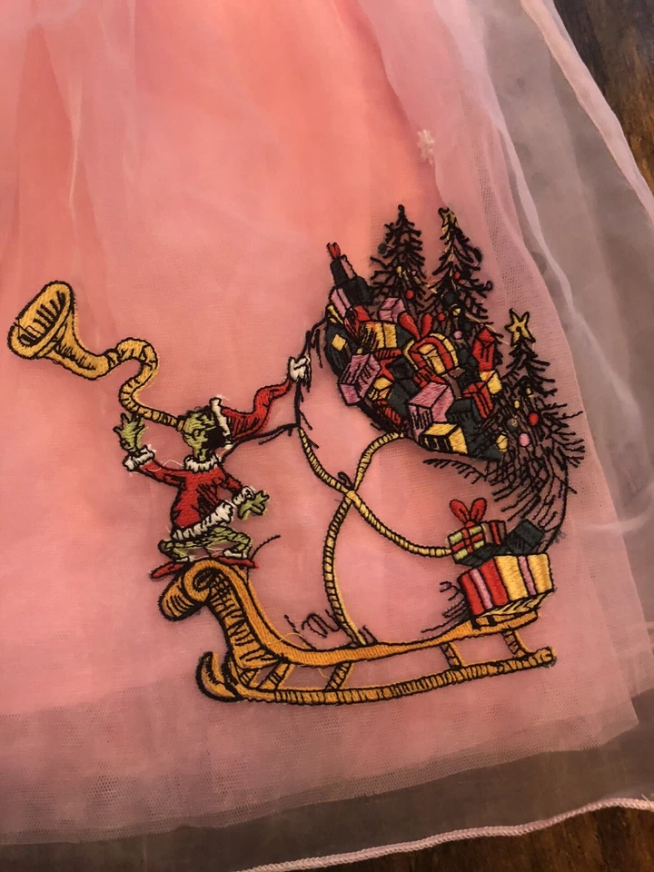 Hanna Andersson Cindy Lou Who skirt size 120 in EUC! Ships fast/free! - Image 4 of 4