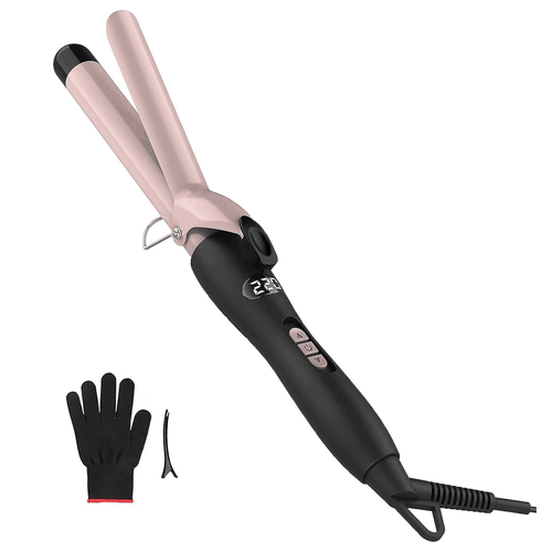 1 Inch Professional Hair Curler with Tourmaline Ceramic Coating All Hair Types