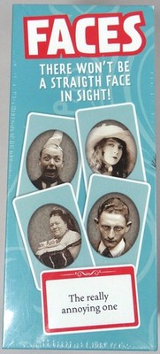 Tactic Faces Board Card Game 2019 3-8 Player New Sealed Complete Fast Funny