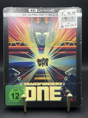 Transformers One | Steelbook | 4K Blu-Ray | NEU m. kl. Beschäd. u. Aufkleber