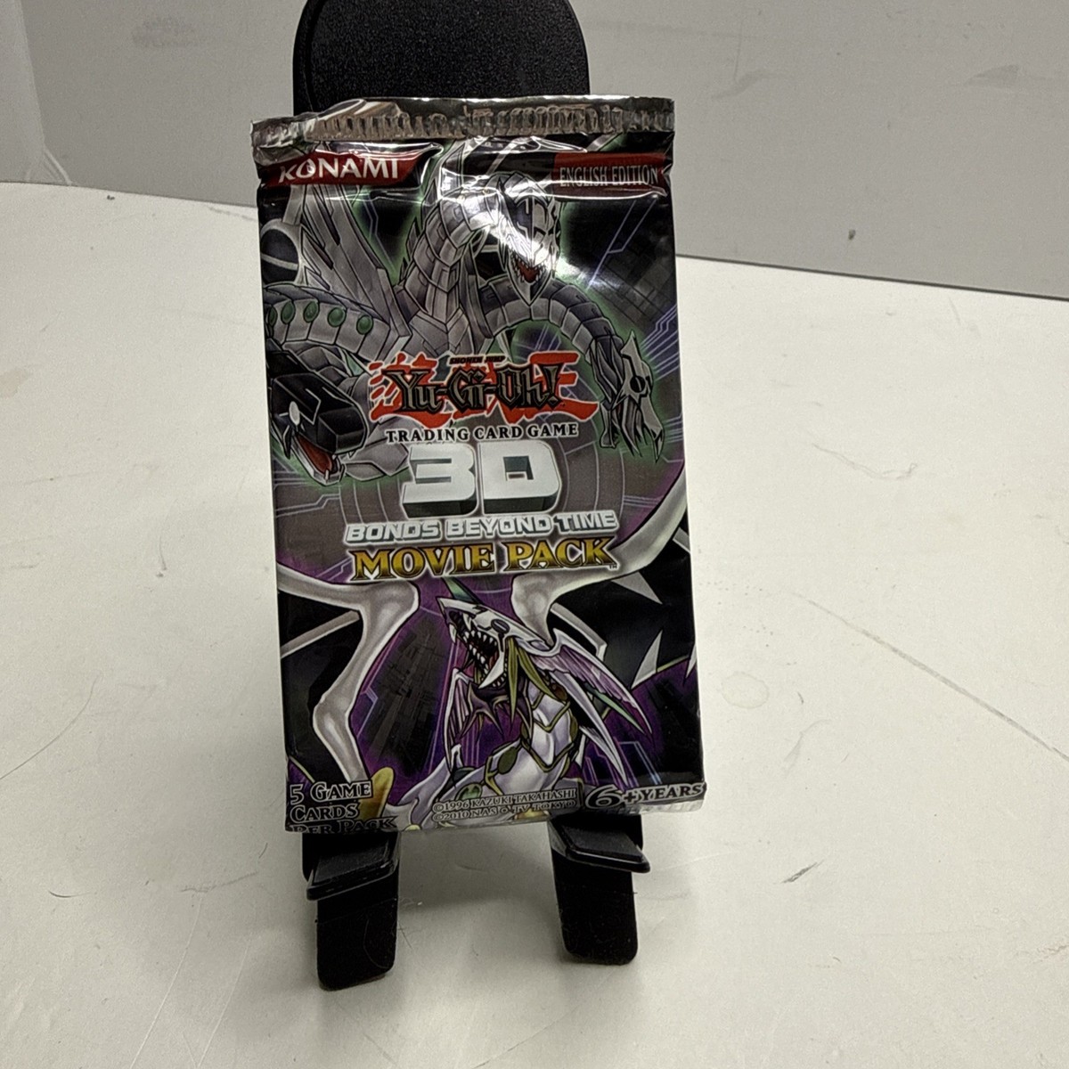 YUGIOH! 1x Ymp1 Movie Pack 3D Bonds Beyond Time Movie Booster Pack Unopen YUGIOH! 1x Ymp1 Movie Pack 3D Bonds Beyond Time Movie Booster Pack Unopen