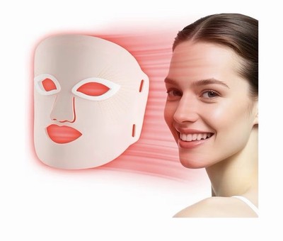 iThera Beauty Mask LED Light Therapy Facial Mask 7 Colors 288 LED Beads Silicone