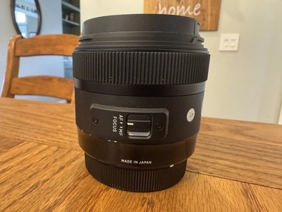 Sigma 30mm f/1.4 DC HSM Art Lens, for Canon EF-S Mount - Fast Shipping