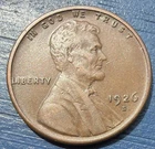 1926 S Wheat Penny.