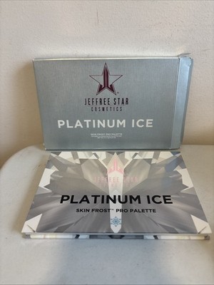Jeffree Star Cosmetics Platinum Ice Highlighter Palette Skin Frost Pro New