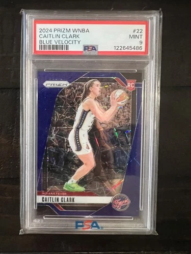 Caitlin Clark 2024 Panini Prizm Caitlin Clark #22 Blue