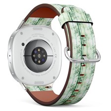 Bamboo Stalks Dragon Vegan Leather Watch Band 40/44/46mm 