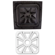 Kicker L7S12 Solo-Baric Subwoofer Sealed Box with White LED Grill