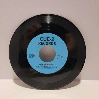 CUE 2 45 7''/JIMMY SPIDERMAN ALLEN/ANOTHER ONE BITES THE DUST/SPIDER'S DELIGHT/EX