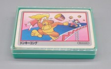 Vintage 1980s Japanese NINTENDO Donkey Kong PLAYING CARDS Super MARIO Japan NES